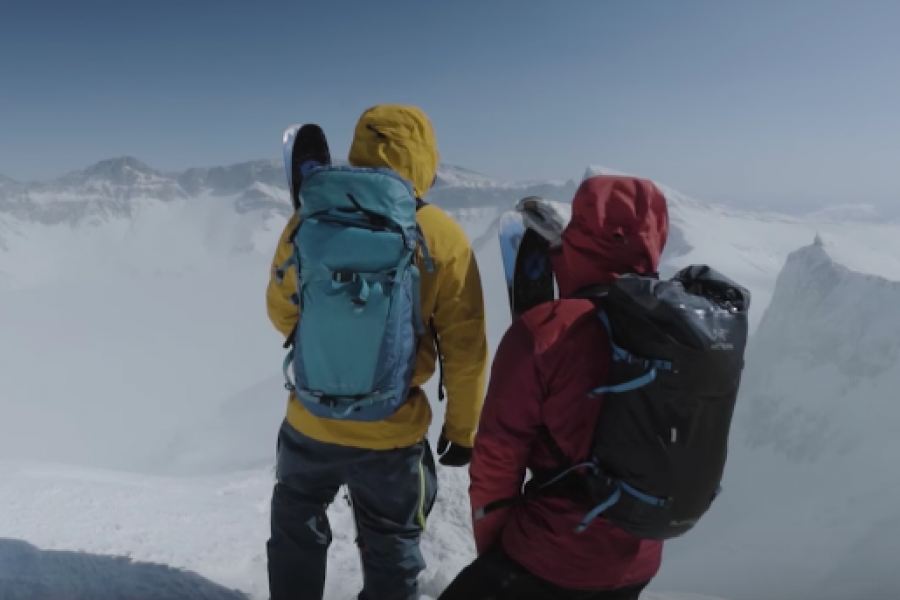 A skier’s journey: Une série sur le ski-voyage signée Arc’teryx