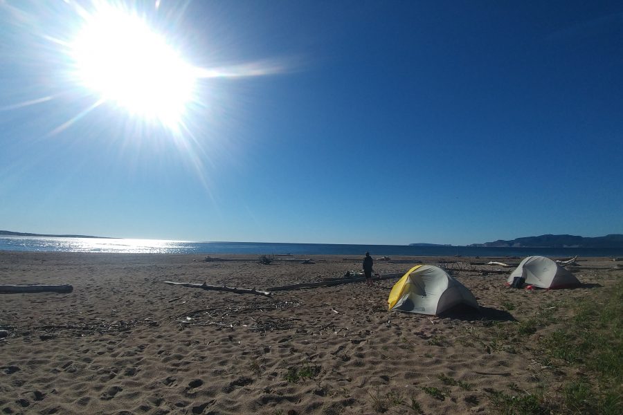 Le camping de plage: Les pours et les contres !!!